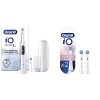 Oral-B iO 7N Brosse À Dents Électrique Noire connectée Bluetooth, 2 Brossettes, 1 Étui De Voyage