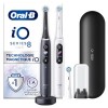 Oral-B iO 8 Brosses À Dents Électriques Rechargeables, Manches Blanc Et Noir connectés Bluetooth Avec Technologie Magnétique,