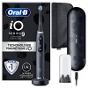 Oral-B iO 9 Brosses À Dents Électriques Rechargeables, Manche Noire et Rose connectés Bluetooth Avec Technologie Magnétique R