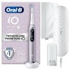Oral-B iO 9 Brosse À Dents Électrique Édition Spéciale Rose Quartz connectée Bluetooth, 1 Brossette, 1 Étui De Voyage Chargeu