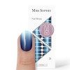 Miss Sophie Nail Wrap - "Poisoned Apple", Dégradé, Rouge, Nail Wraps -24 nail wraps auto-adhésifs ultra-fins longue durée