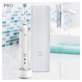 Oral-B Pro&nbsp;2 - 2500 - Brosse à Dents Électrique Rechargeable, 1&nbsp;Manche avec Capteur de Pression Visible, 1&nbsp;Brossette, 1&nbsp;Étui 