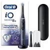 Oral-B iO 8N Brosse À Dents Électrique Noire connectée Bluetooth, 2 Brossettes, 1 Étui De Voyage