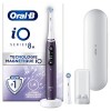 Oral-B iO 8N Brosse À Dents Électrique Noire connectée Bluetooth, 2 Brossettes, 1 Étui De Voyage