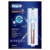 Oral-B Genius X Brosse à Dents Électrique Rechargeable, Souple pour Voyage, Manche Intelligence Artificielle, 1 Brossette et 