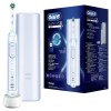 Oral-B Genius X Brosse à Dents Électrique Rechargeable, Souple pour Voyage, Manche Intelligence Artificielle, 1 Brossette et 