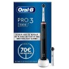 Oral-B Pro 3 3000, Brosse à Dents Électrique Rechargeable, Souple pour Voyage, Capteur de Pression Intelligent, Détecteur de 