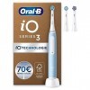 Oral-B iO 3 Brosse À Dents Électrique Bleue, 3 Brossettes