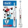 Oral-B Junior Brosse à Dents Électrique Rechargeable, 1 Manche Minnie, 1 Brossette, Kids 6 Ans et Plus