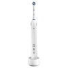 Oral-B Pro 2 2000 Brosse à dents électrique rechargeable, 1 manche blanc avec chargeur, 1 tête CrossAction