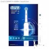 Oral-B Smart 4 4000N CrossAction rechargeable Brosse à dents électrique, 1 poignée connectée à une application, 3 modes avec 