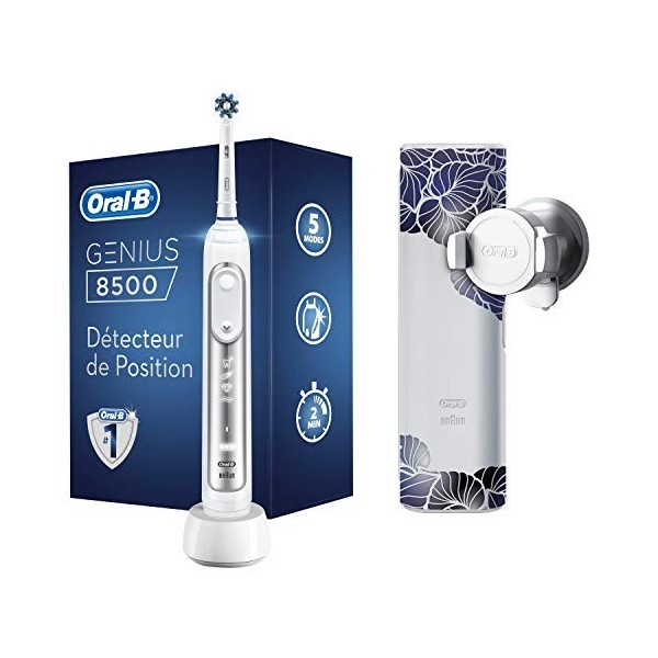 Oral-B Genius 8900 Brosse à Dents Électrique avec 2éme Manche