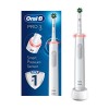 Oral-B Pro 3-3000 - Brosse à dents électrique blanche, 1 poignée avec capteur de pression visible, 1 tête de brosse à dents, 