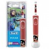 Oral-B Kids Brosse à Dents Électrique Rechargeable, 1 Manche Disney Pixar, 3 Ans et Plus