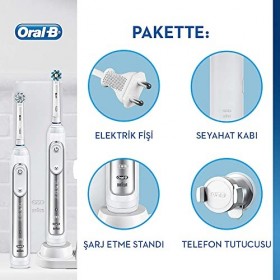 Oral-B Genius 8900 Brosse à Dents Électrique avec 2ème Manche