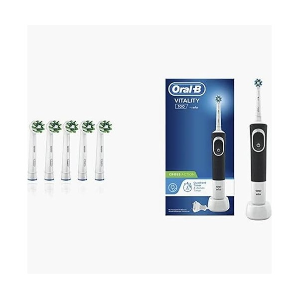 Oral-B Pro 3 3500 Brosse à Dents électrique avec 3 Modes de brossage et contrôle visuel de la Pression à 360° pour Soins dent