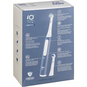 Oral-B iO My Way Brosse à dents électrique à partir de 10 ans, 4 modes de brossage pour soins dentaires, brosse supplémentair
