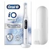 Oral-B iO7 Brosses à dents électriques pour adultes, cadeaux de Noël pour femme, lui, poignée connectée à lapplication, 1 tê