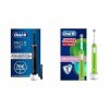 Oral-B Pro 3 3000 Brosse À Dents Électrique Avec 2 Brossettes, Technologie 3D, Élimine Jusqu’À 100% De Plaque Dentaire, Noir 