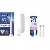 Oral-B iO 4N Brosse À Dents Électrique Lavande connectée Bluetooth, 1 Brossette, 1 Étui De Voyage & iO Gentle Care Brossettes