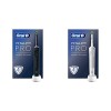 Oral-B Vitality Pro Brosse À Dents Électrique Noire, 1 Brossette & Vitality Pro Brosse À Dents Électrique Blanche, 1 Brossett