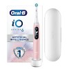 Oral-B iO6 Brosses à dents électriques pour adultes, cadeaux de Noël pour femme, lui, 1 tête de brosse à dents et étui de voy