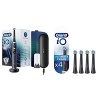 Oral-B iO Series 9 Brosse à Dents Électrique Rechargeable avec 1 Manche Intelligence Artificielle + Ultimate Clean Brossettes