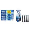 Oral-B iO Series 9 Brosse à Dents Électrique Rechargeable avec 1 Manche Intelligence Artificielle + Ultimate Clean Brossettes