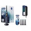 Oral-B iO Series 9 Brosse à Dents Électrique Rechargeable avec 1 Manche Intelligence Artificielle + Ultimate Clean Brossettes