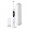 Oral-B Io 7 Technologie Magnétique Révolutionnaire Brosse À Dents Électrique Avec Micro-Vibrations Douces, Blanc Albâtre