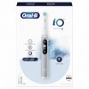 Oral-B iO 6 brosse à dents électrique, 1 poignée grise rechargeable, 1 tête de rechange, 1 étui de voyage, écran noir et blan