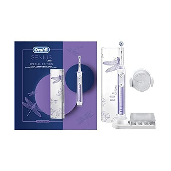 Oral-B Genius Édition Limitée, Brosse À Dents Électrique, Orchidée Violette