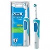 Oral-B Vitality Brosse À Dents Électrique Rechargeable Avec 1 Manche Et 1 Brossette Crossaction, Bleu, Minuteur Et Action De 