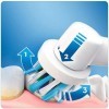 Oral-B Vitality Brosse À Dents Électrique Rechargeable Avec 1 Manche Et 1 Brossette Crossaction, Bleu, Minuteur Et Action De 