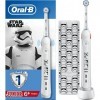 Oral-B Junior Brosse À Dents Électrique Rechargeable Avec 1 Manche Et 1 Brossette, Enfant De 6 Ans Et Plus, Star Wars, Pour U