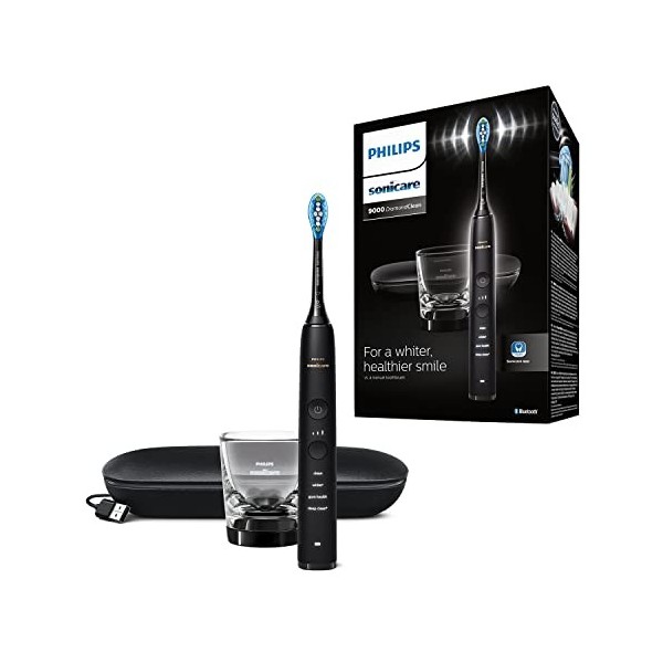 Philips Brosse à Dents Électrique Connectée Diamondclean 9000 Noir