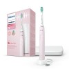 Philips Sonicare Série 3100 Brosse à dents électrique sonique avec capteur de pression intégré, étui de transport, Rose paste