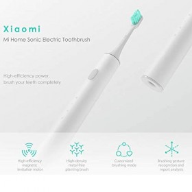 Xiaomi - Mi Electric Toothbrush : Brosse à dent électrique et connectée blanche avec technologie sonique