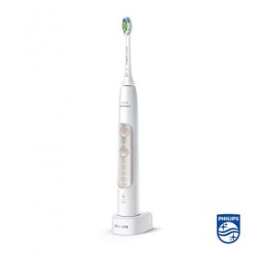 Philips Sonicare Series 7900 Advanced Whitening Sonic Brosse à dents électrique avec application HX9636/19, blanc