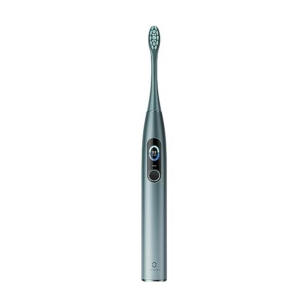 Oclean X Pro Brosse à Dents Électrique, Écran Tactile Intelligent, 3 Modes Brossage Blanchiment, Capteur de pression, Autonom