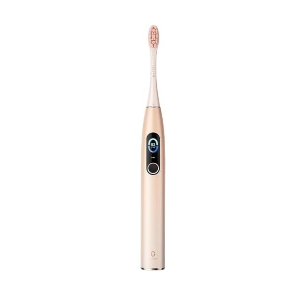 Oclean X Pro Brosse à Dents Électrique, Écran Tactile Intelligent, 3 Modes Brossage Blanchiment, Capteur de pression, Autonom