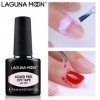 Lagunamoon Protection des cuticules en latex liquide - Protection adhésive pelable pour Nail Art - Rose