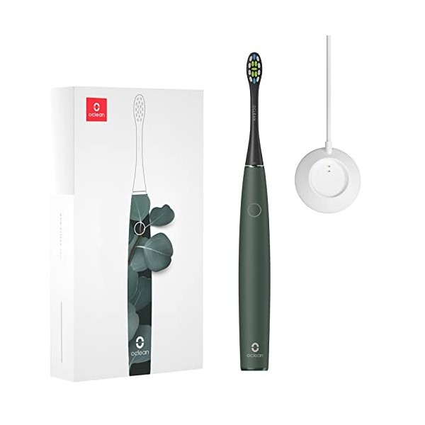 Oclean Air 2, Sonic, brosse à dents électrique sonique, design portable ultra-silencieux, poils de tête de brosse DuPont, cha