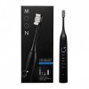 Moon Sonic Brosse à dents électrique pour adultes 5 modes intelligents pour nettoyer, blanchir, masser et polir les dents, re