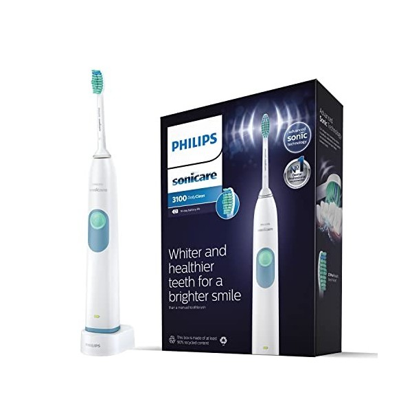 Philips Sonicare DailyClean 3100 HX6221/56 Brosse à dents électrique Blanc