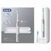 Oral-B - Pulsonic Slim Luxe 4500 - Brosse à dents électrique sonique - 2 brossettes - 3 modes de brossage, pour les soins den