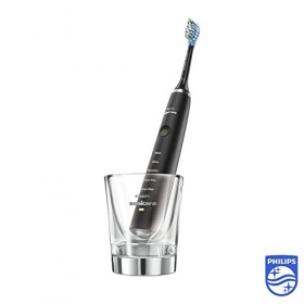 Philips Sonicare DiamondClean Brosse à dents électrique avec technologie Sonicare Double paquet Bipacco Noir