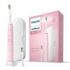 Philips Sonicare ProtectiveClean 5100 Brosse à dents électrique avec étui de voyage, 3 modes de nettoyage et 2 têtes de bross