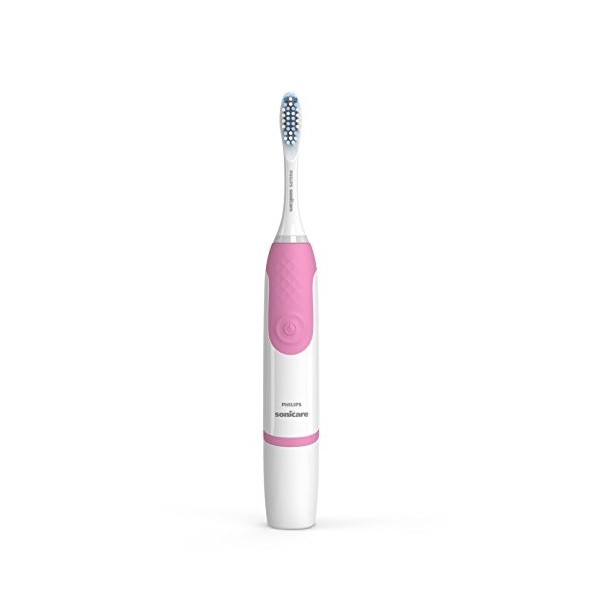 Philips Sonicare PowerUp hx3631/10 Rose, Blanc Brosse à dents électrique Sonic Brosse à dents électrique - Batterie, AA, Alca