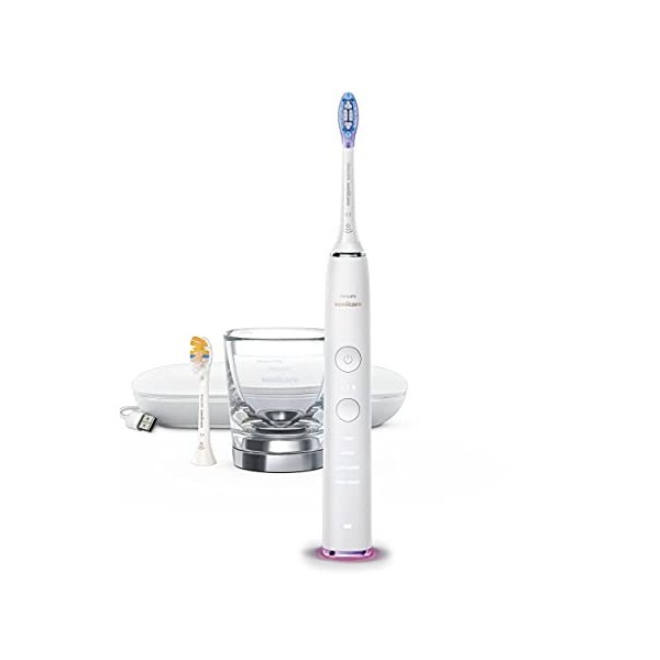 Philips Sonicare DiamondClean 9400 Sonic Brosse à dents électrique avec application HX9917/89, Noir